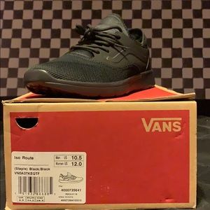Vans ISO Route Black on Black